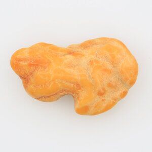 Antique Edwardian Golden Butterscotch Amber Brooch Natural Nugget Form 1910s